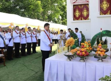 ร่วมพิธีเวียนเทียนสมโภชน้ำพระพุทธมนต์ศักดิ์สิทธิ์ ... พารามิเตอร์รูปภาพ 1